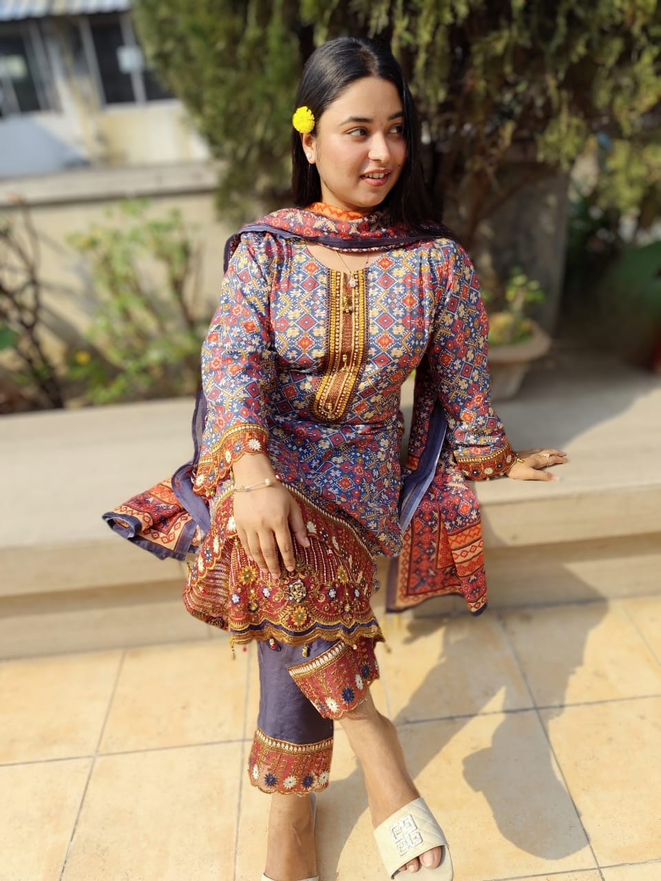 Digital Print Salwar Kameez