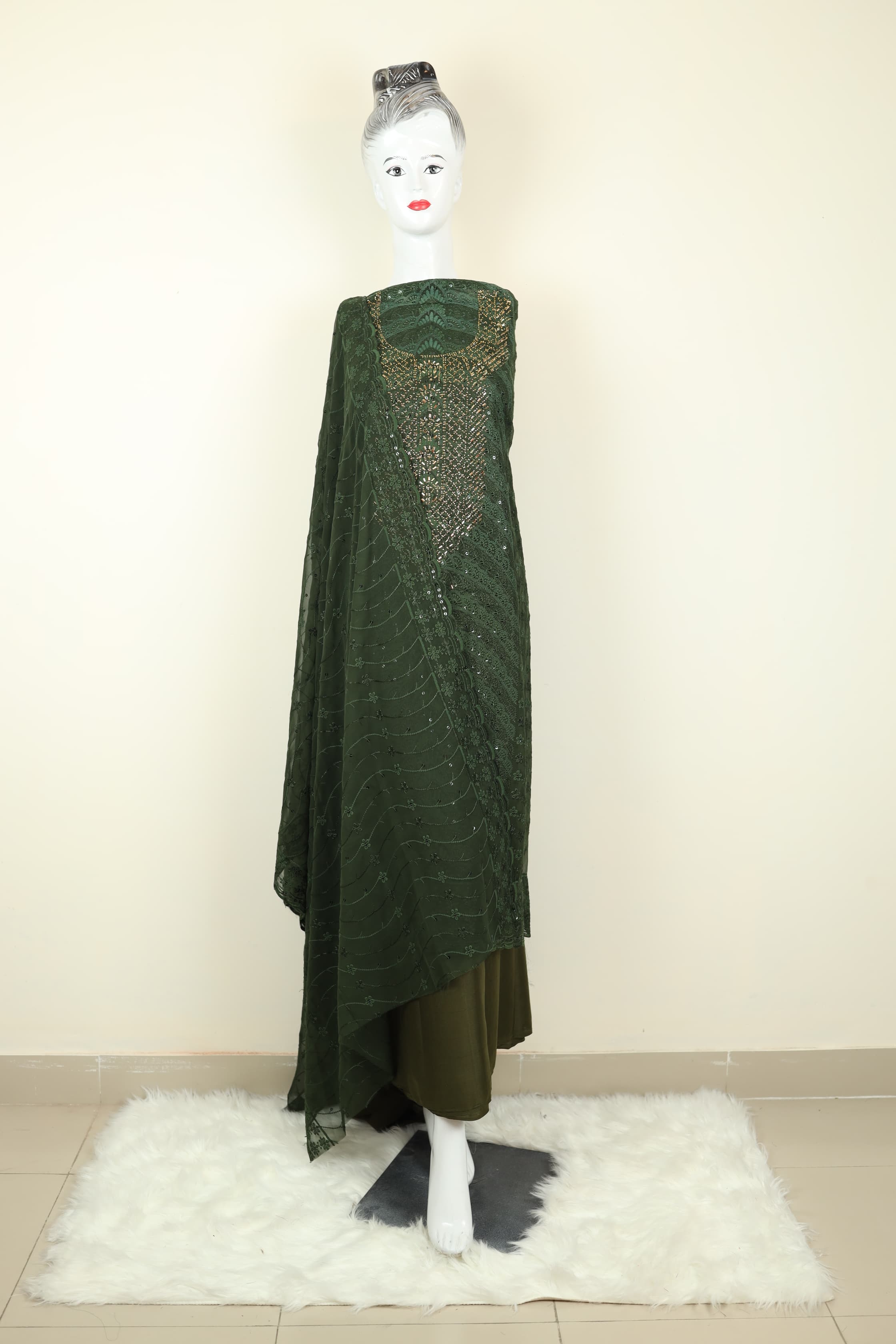 Chicken Georgette Fabric