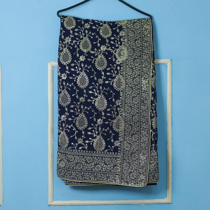 Pure-Georgette-Saree