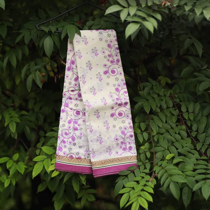 Pure Cotton Saree