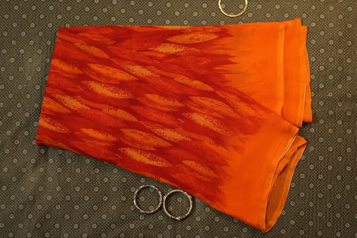 Georgette saree