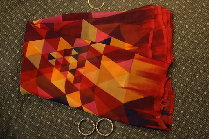 Georgette saree